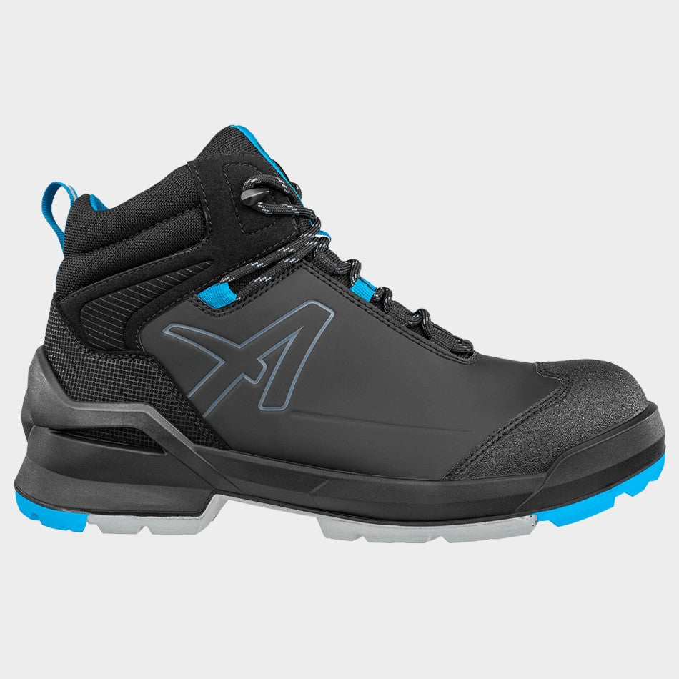 Μποτάκι Ασφαλείας ALBATROS Taraval Black/Blue Mid S3L ESD FO SR